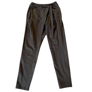 LULULEMON pants Asymmetrical Faux Wrap Front Slouchy. Size 6